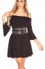 Centuri / Curele - Centura Ybbie Black-Silver