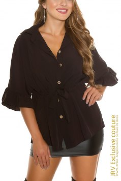 Bluza Molly Black - Magazin online haine de dama Fashion