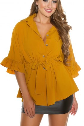 Bluza Molly Mustard din Colectia de BLUZE