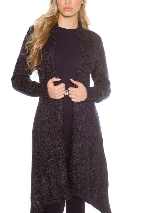 Cardigan Alivya Dark Blue din Colectia de CARDIGANE / PONCHO