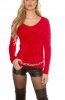 PULOVERE / CARDIGANE - Pulover Gena Red