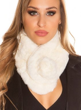 Sal Endora White din Colectia de esarfe / fulare JRV.ro