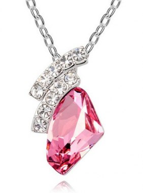 Colier Nyla Pink din Colectia de coliere JRV.ro