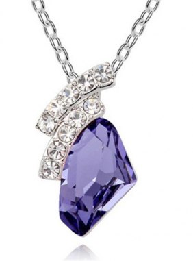 Colier Nyla Purple din Colectia de coliere JRV.ro