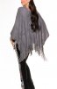 SCOASE DIN STOC - Poncho Arabella Grey