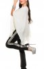 SCOASE DIN STOC - Poncho Arabella White