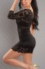 SCOASE DIN STOC - Rochie dantela Lyra Black