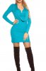 ROCHII TRICOT - Rochie tricot Alisia Turquoise