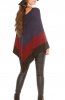 CARDIGANE / PONCHO - Poncho Bertha Dark Blue