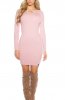 ROCHII TRICOT - Rochie tricot Adisson Antique Pink