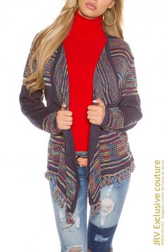 Cardigan Evelina Navi - Magazin online haine de dama Fashion