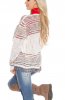CARDIGANE / PONCHO - Cardigan Evelina White