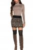 FUSTE - Fusta tricot Gyanna Cappuccino