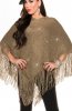 SCOASE DIN STOC - Poncho Anays Cappuccino