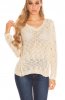 PULOVERE / CARDIGANE - Pulover Riya Beige