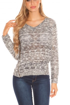 Pulover Riya Navy din Colectia de PULOVERE / CARDIGANE