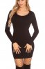 ROCHII TRICOT - Rochie tricot Aayala Black