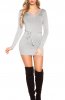 ROCHII TRICOT - Rochie tricot Ady Grey