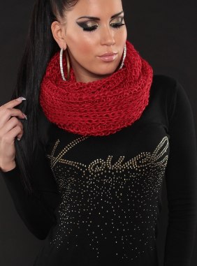 Esarfa Kamely Red din Colectia de scoase din stoc JRV.ro