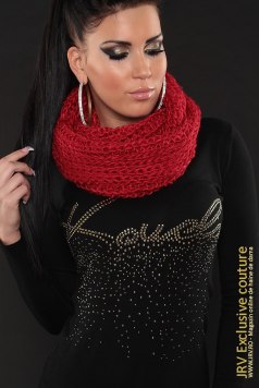 Esarfa Kamely Red - Magazin online haine de dama Fashion