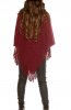 CARDIGANE / PONCHO - Poncho Akacia Bordeaux
