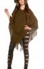 PULOVERE / CARDIGANE - Poncho Akacia Khaki