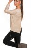 DE VARA - Pulover Kristine Beige