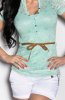 SCOASE DIN STOC - Tricou Kimy Turquoise