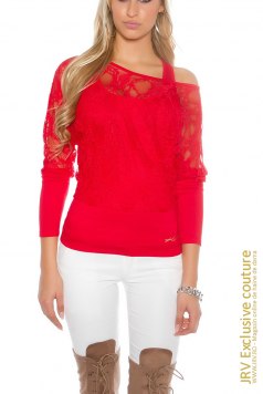 Bluza Alexa Red - Magazin online haine de dama Fashion
