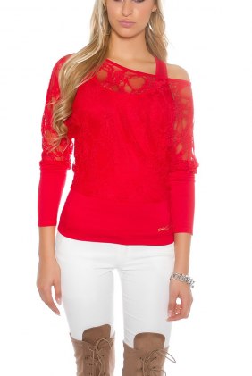 Bluza Alexa Red din Colectia de BLUZE
