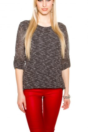 Pulover Patty Black din Colectia de PULOVERE / CARDIGANE