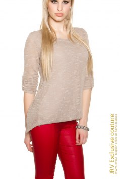 Pulover Patty Cappuccino - Magazin online haine de dama Fashion