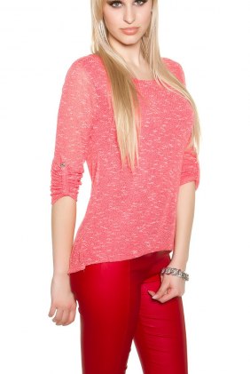 Pulover Patty Coral din Colectia de PULOVERE / CARDIGANE