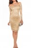 ROCHII ELEGANTE - Rochie dantela Tanya Champagne