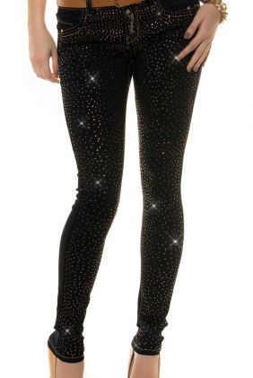 Blugi Mora Golden din Colectia de PANTALONI / BLUGI