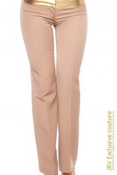 Pantaloni Mysa Cappuccino - Magazin online haine de dama Fashion