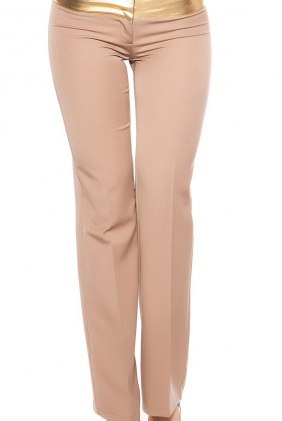 Pantaloni Mysa Cappuccino din Colectia de PANTALONI / BLUGI