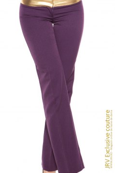 Pantaloni Mysa Purple - Magazin online haine de dama Fashion