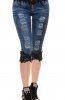PANTALONI SCURTI - Blugi Kamy Black