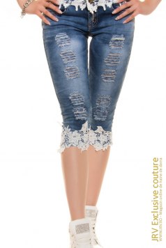 Blugi Kamy White - Magazin online haine de dama Fashion