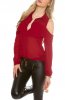 BLUZE - Camasa Kalima Bordeaux