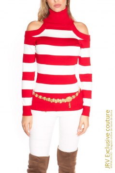 Pulover Anja Red - Magazin online haine de dama Fashion