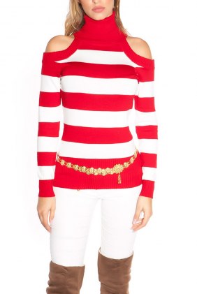 Pulover Anja Red din Colectia de PULOVERE / CARDIGANE