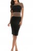 ROCHII ELEGANTE - Rochie office Selena Cappuccino