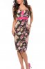 DE VARA - Rochie de zi Flory Black