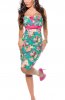 DE VARA - Rochie de zi Flory Turquoise