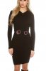 ROCHII TRICOT - Rochie tricot Amelya Black