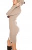 ROCHII TRICOT - Rochie tricot Amelya Cappuccino