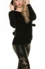 PULOVERE / CARDIGANE - Pulover Silvy Black