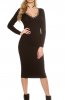 ROCHII TRICOT - Rochie tricot Sady Black
